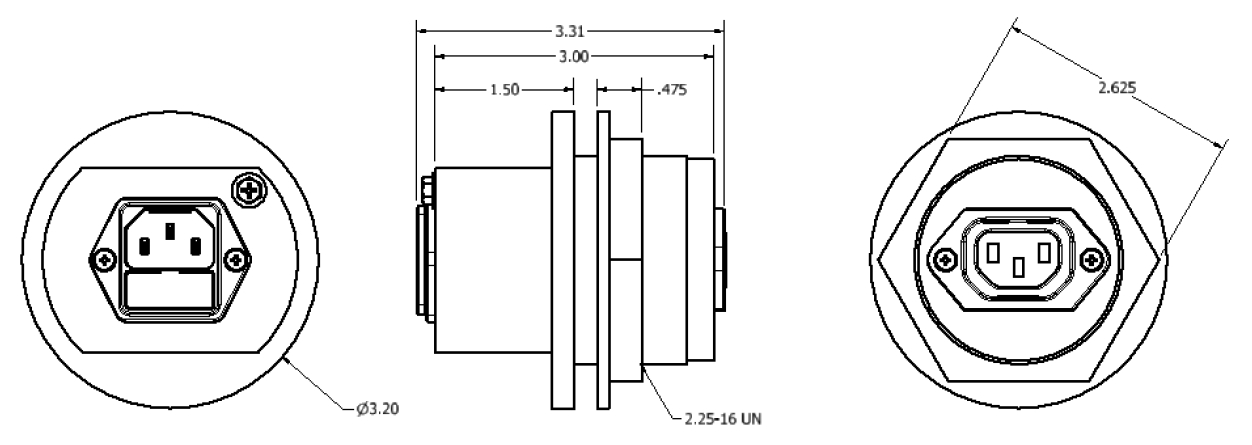 Pasif AC10 Power Filter Drawing